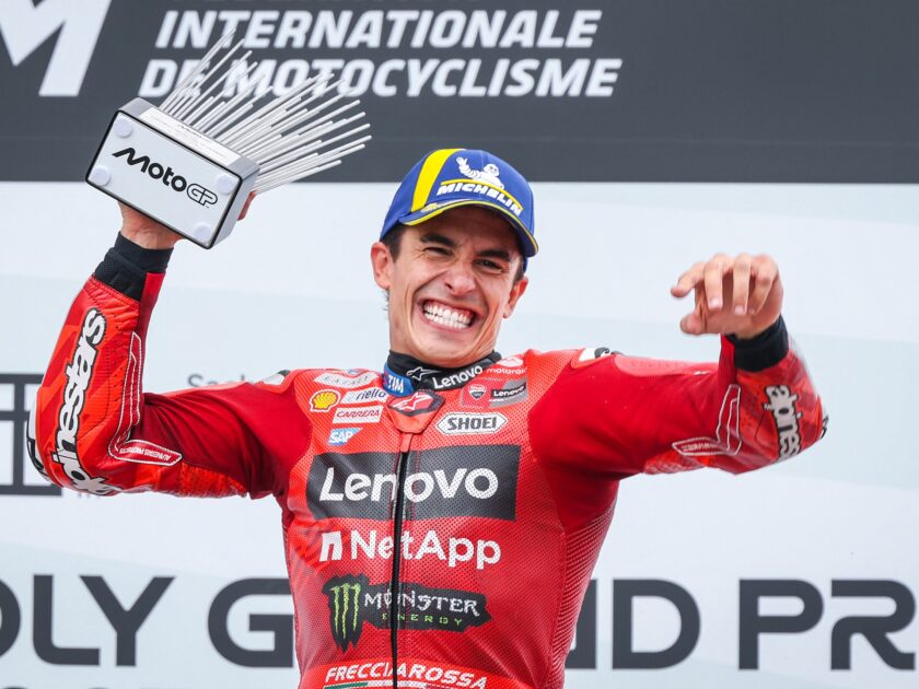 MOTOGP: MARQUEZ E' IL RE DEL SACHSENRING