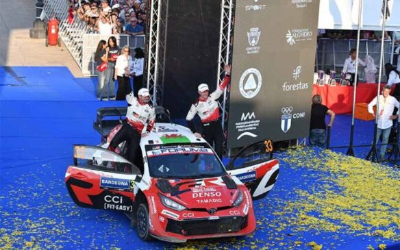 WRC: INCREDIBILE FINALE IN SARDEGNA, EVANS CAMPIONE DEL MONDO